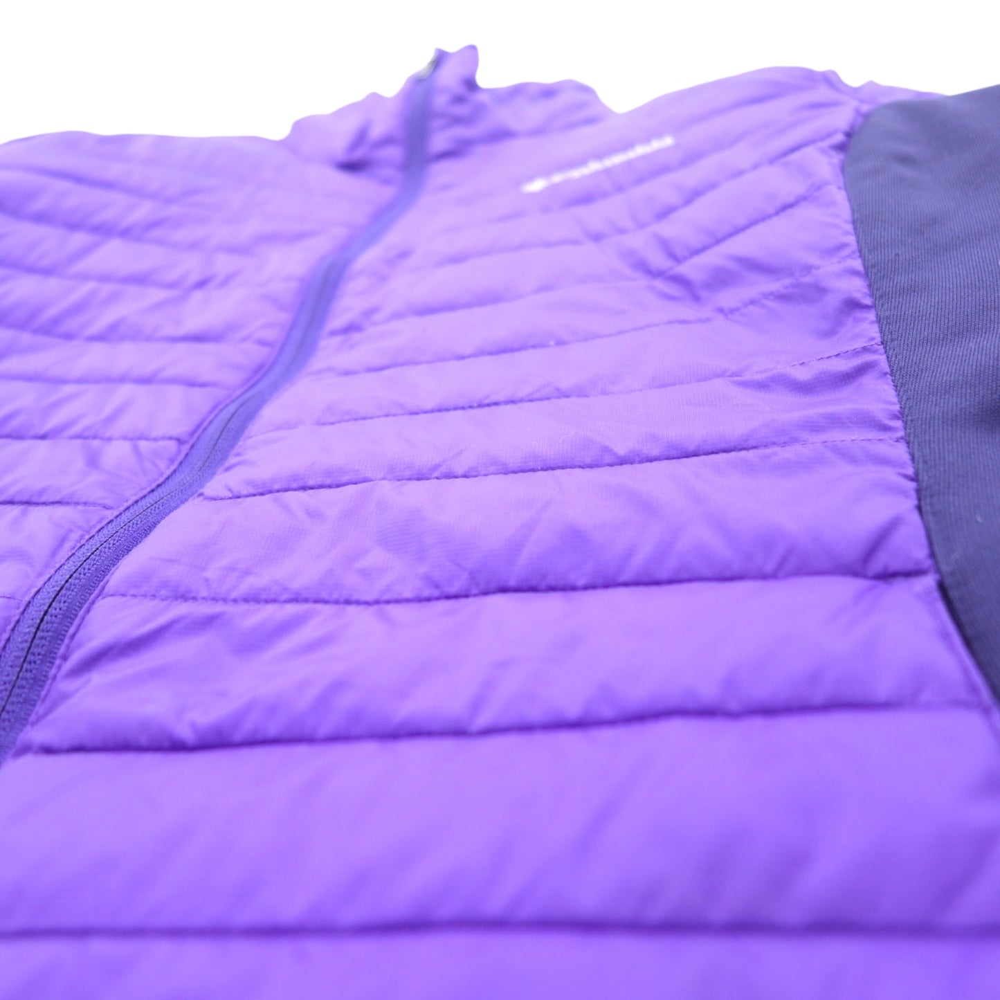 COLUMBIA ダウンジャケット 中綿 XL パープル ナイロン キルティング POWDER PILLOW HYBRID JACKET WL5341