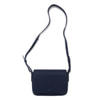 日本然リトテ-古着オンライン-agnes b. レザー ショルダーバッグ ネイビー 牛革 LS15-02-agnes b. Leather shoulder bag navy cowhide LS15-02