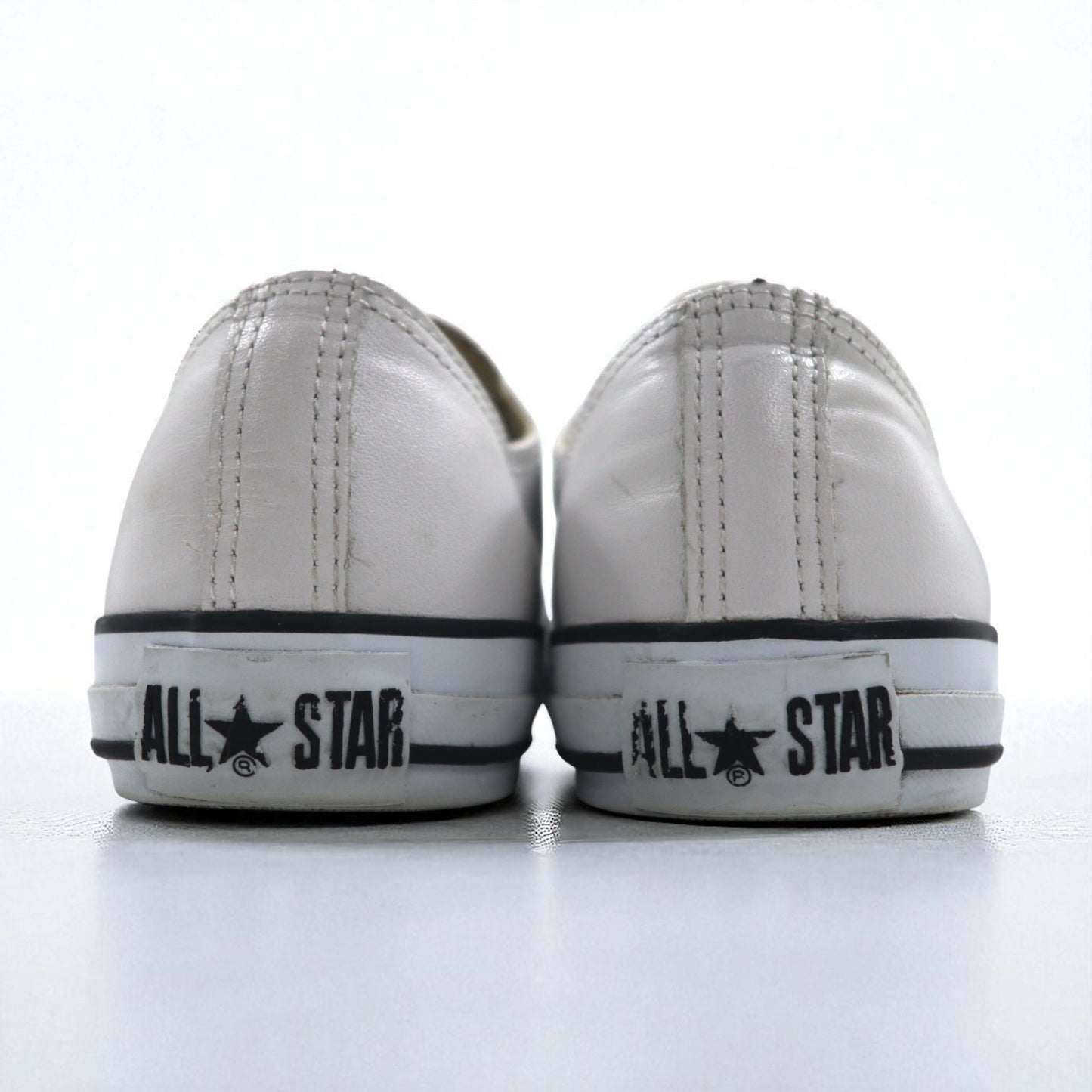 CONVERSE レザー オールスター LEATHER ALL STAR OX ローカットスニーカー 28cm ホワイト 1B905