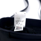 agnes b. Leather shoulder bag, navy, cowhide LS15-02