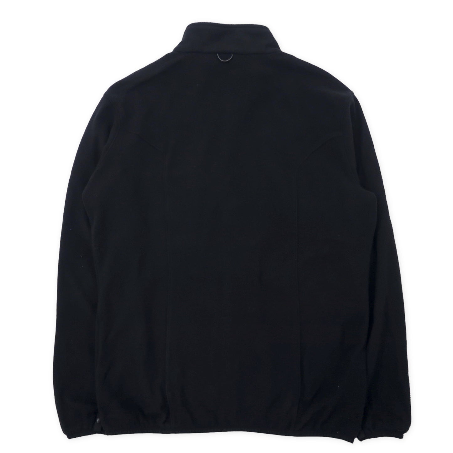 THE NORTH FACE フルジップ フリースジャケット L ブラック ポリエステル ロゴ刺繍