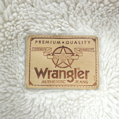 Wrangler ランチコート 裏ボア デニムジャケット L インディゴ シェルパ