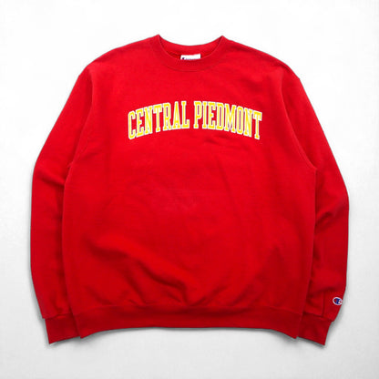 Champion カレッジプリント スウェット トレーナー XL レッド CENTRAL PIEDEMONT