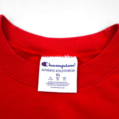 Champion カレッジプリント スウェット トレーナー XL レッド CENTRAL PIEDEMONT