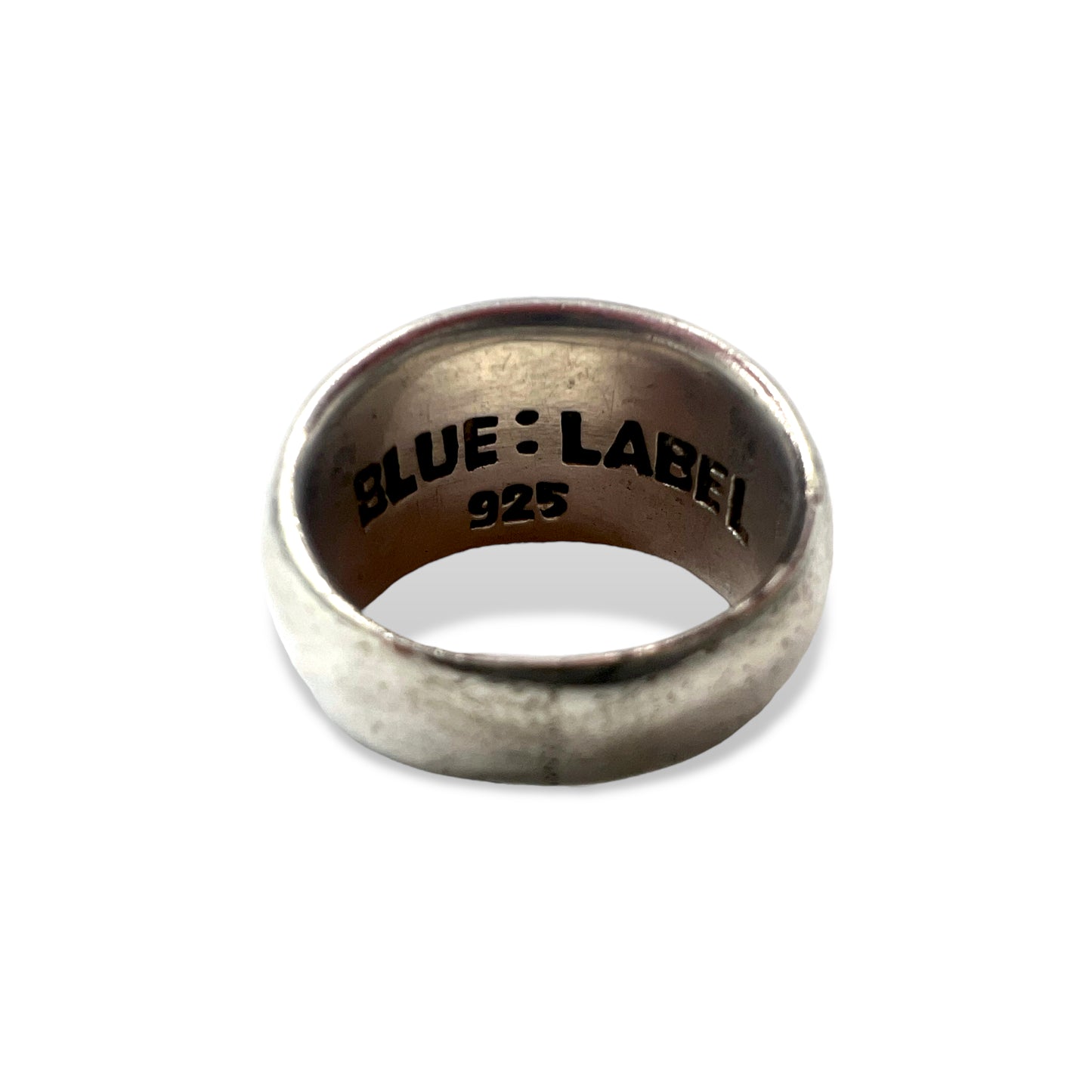 BLUE LABEL ( UNITED ARROWS ) 梵字 リング 指輪 18号 シルバー SILVER 925 タイガーアイ