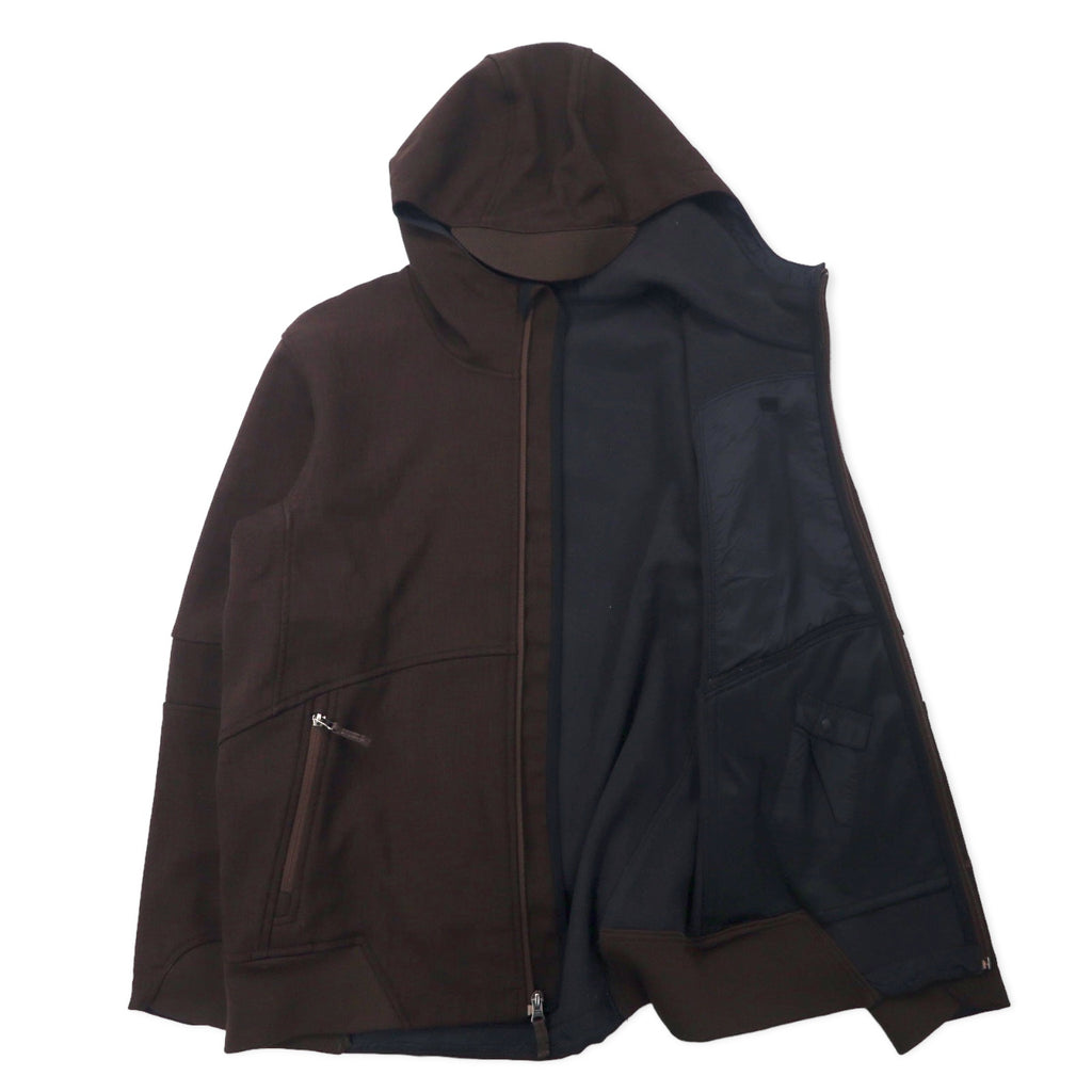 THE NORTH FACE Apex Soft Shell Jacket Hoodie M Brown Polyester Fleece Liner Logo Embroidery TNF APEX