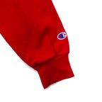 Champion College Print Sweatshirt, XL, Red, CENTRAL PIEDEMONT