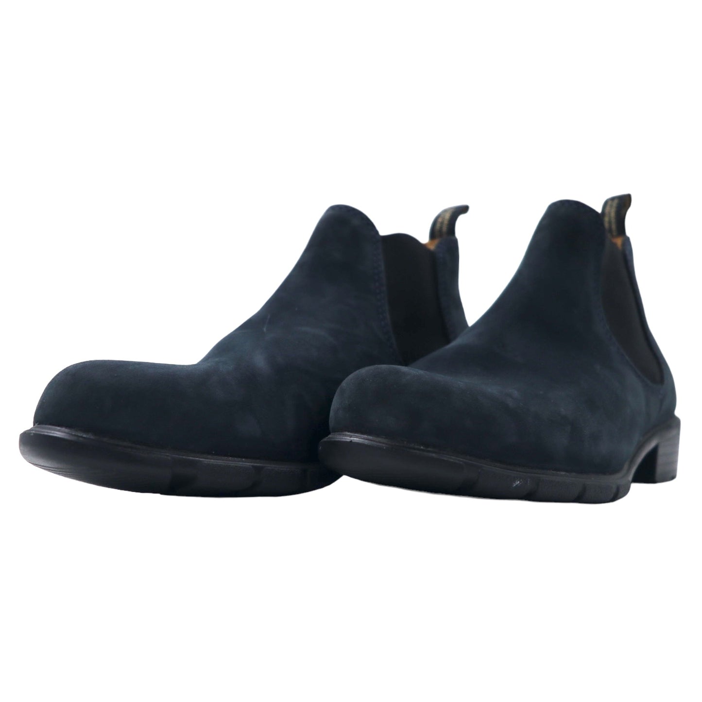 Blundstone スエードレザー サイドゴアブーツ ブーティー 23.5cm ネイビー 000995