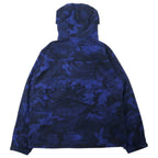 THE NORTH FACE Novelty Compact Jacket L Blue Nylon Camouflage Water Repellent Novelty Compact Jacket NP71535