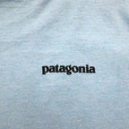 patagonia P-6ロゴ レスポンシビリティー P-6 LOGO RESPONSIBILI-TEE Tシャツ M ブルー 39174
