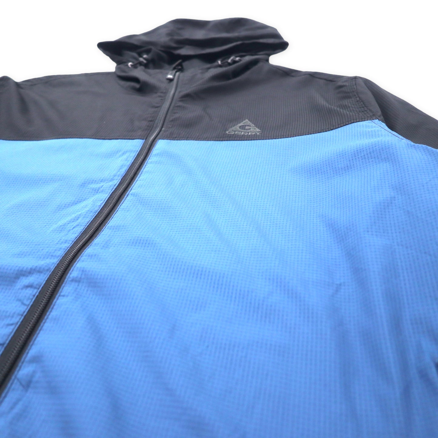 GERRY マウンテンパーカー XXL ブルー ブラック ポリエステル 防水 ビッグサイズ Men's Lightweight Lined Windbreaker Rain Jacket 1319583