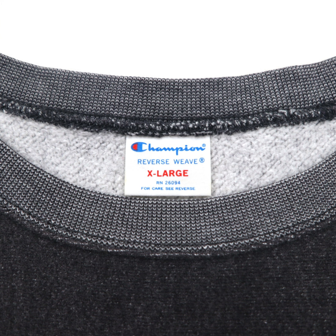 Champion Reverse Weave Sweatshirt, XL, Grey, Cotton, CSS5110A