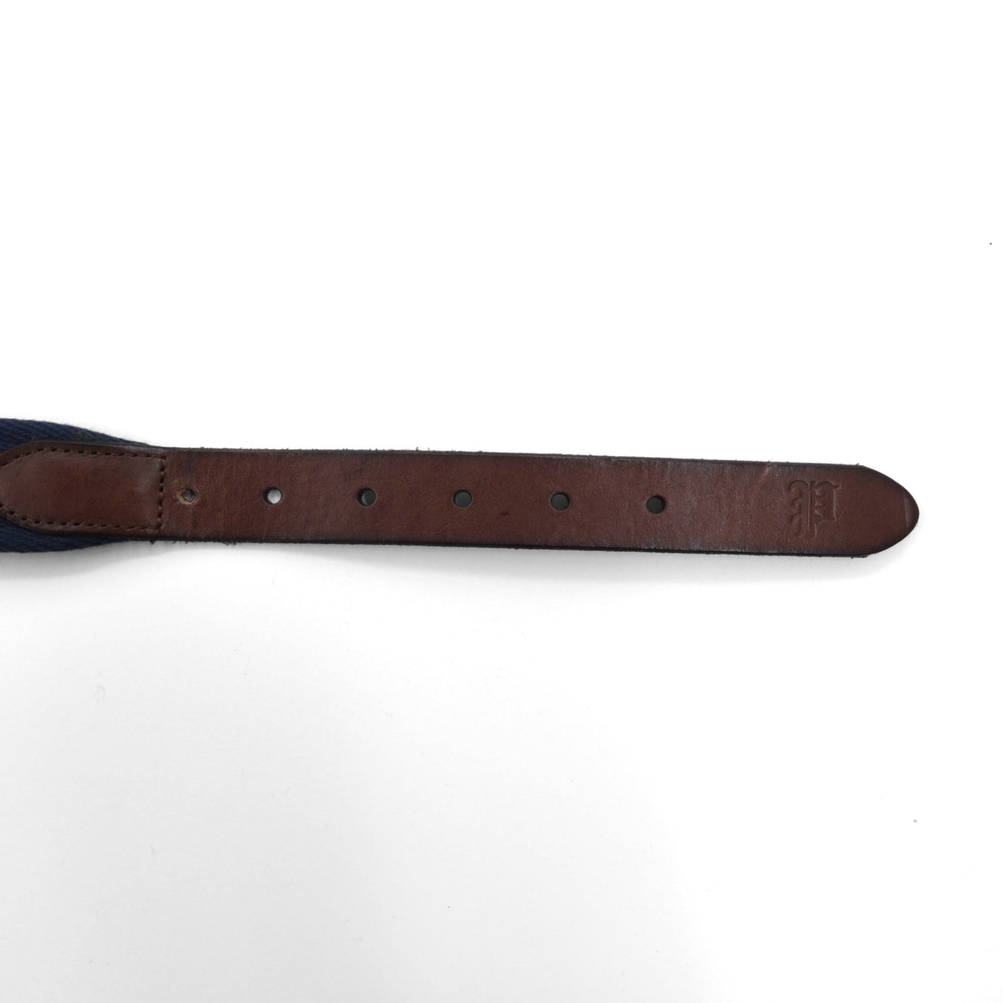 Polo Ralph Lauren  ウェブ ベルト ネイビー キャンバス ゴールド 真鍮 バックル