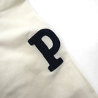 Polo Ralph Lauren 90s Lightweight Raglan V-Neck Sweatshirt, Gray, Size L, with Small Pony Embroidery
