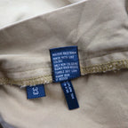 Polo by Ralph Lauren 90年代 ポロチノ TYLER SHORT 2タック ショートパンツ ハーフパンツ M ベージュ コットン