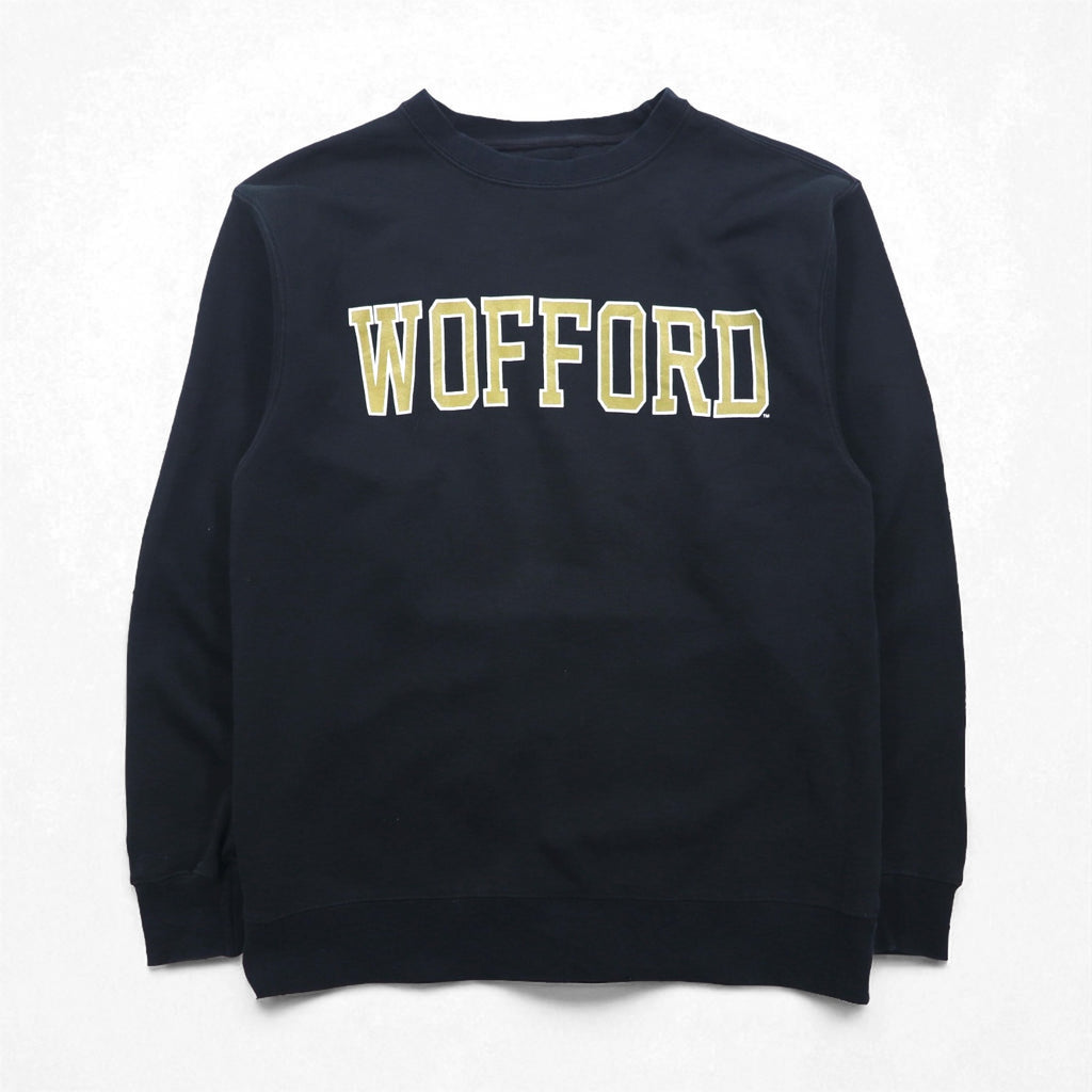 JANSPORT 90s College Print Sweatshirt, Black, Size XL, WOFFORD