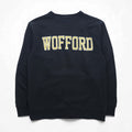 JANSPORT 90s College Print Sweatshirt, Black, Size XL, WOFFORD