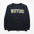 JANSPORT 90s College Print Sweatshirt, Black, Size XL, WOFFORD