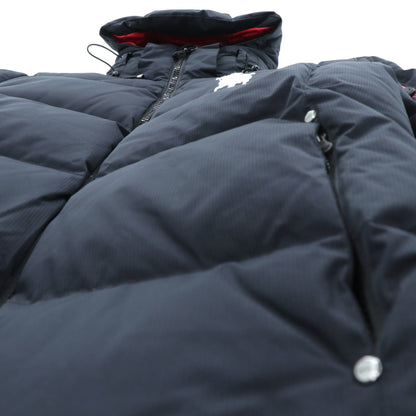 Polo Ralph Lauren ビッグポニー ハイネック ダウンジャケット S ブラック フード着脱 ドローコード