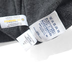 LANDS'END fleece lined shell jacket nylon jacket M grey nylon drawcord waterproof OEKO-TEX
