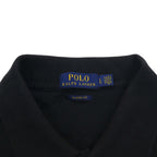 POLO RALPH LAUREN CLASSIC FIT Polo shirt L Black Cotton Small pony embroidery