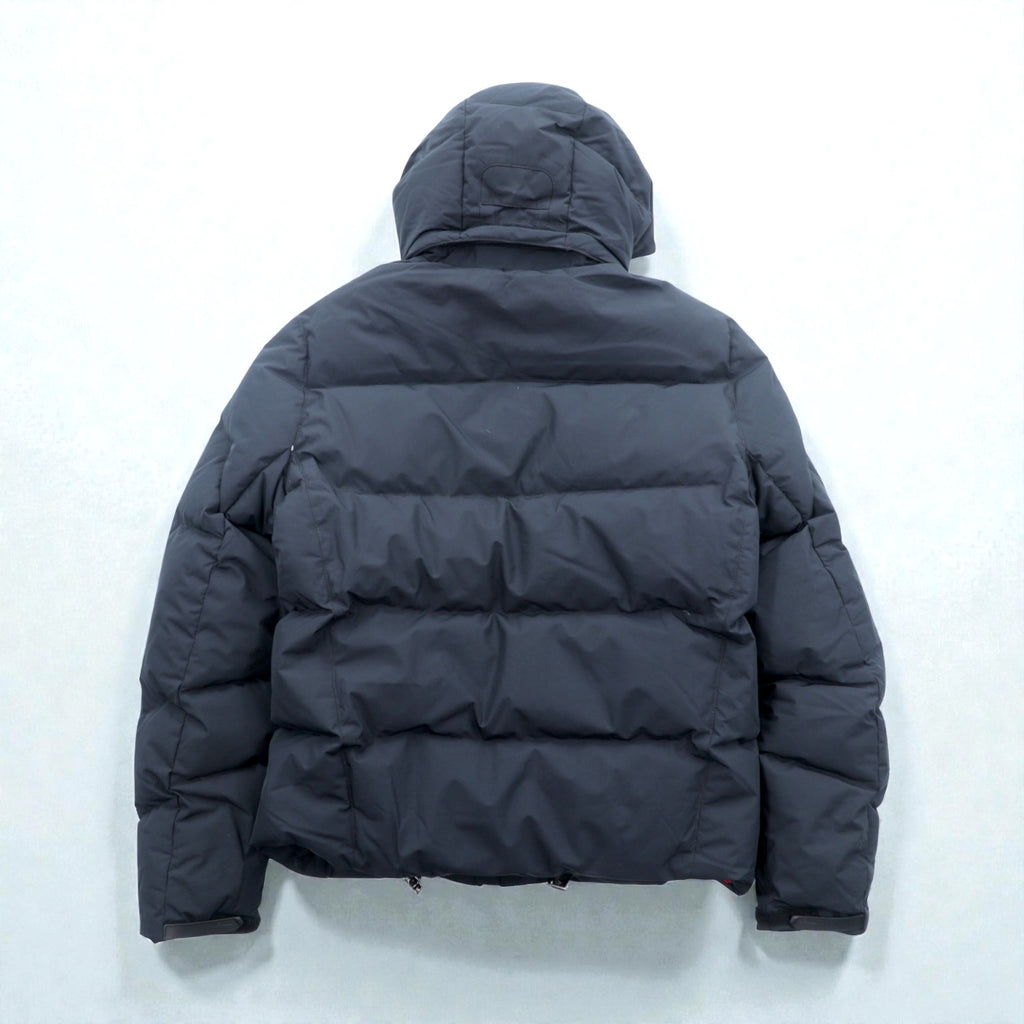 Polo Ralph Lauren ビッグポニー ハイネック ダウンジャケット S ブラック フード着脱 ドローコード