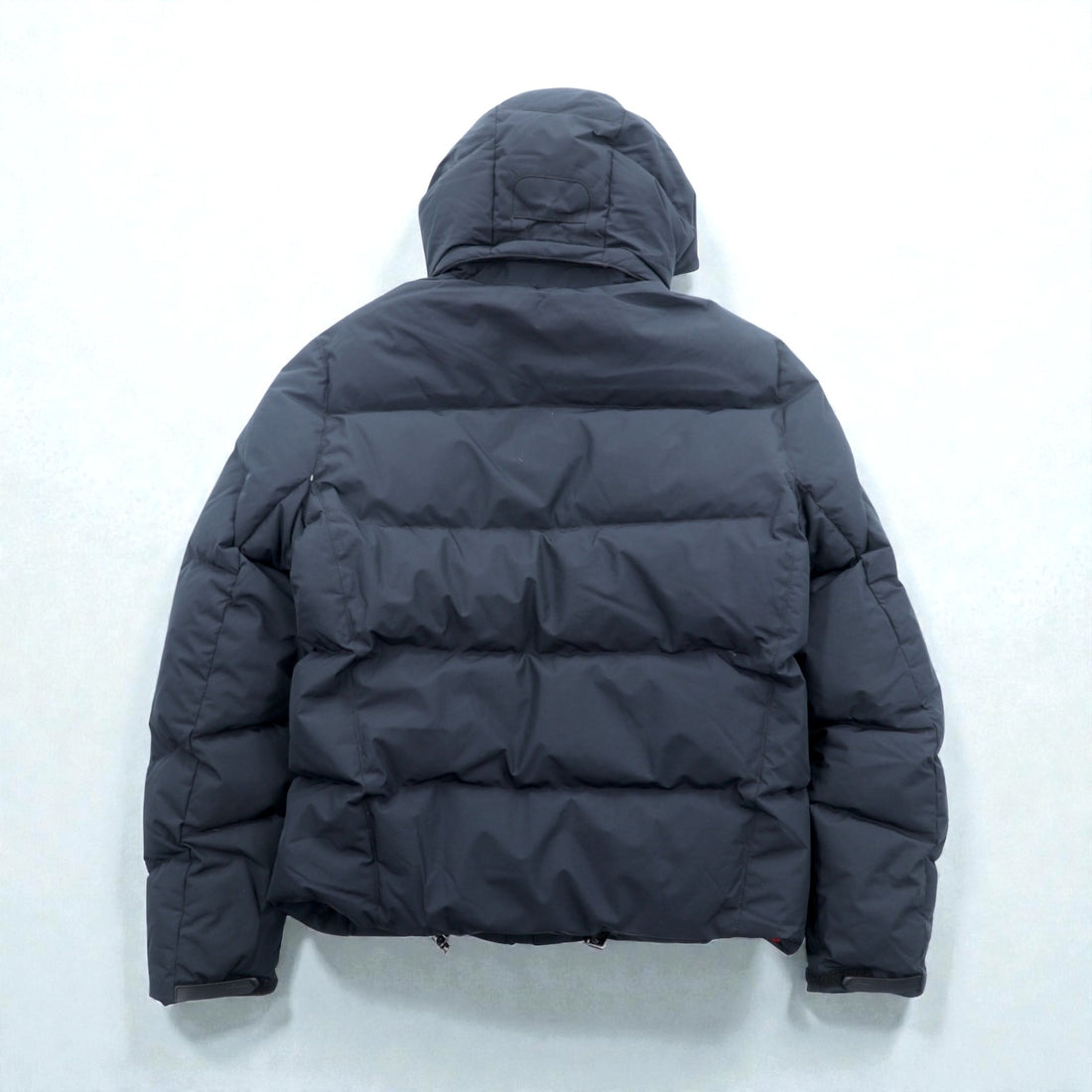 Polo Ralph Lauren Big Pony High Neck Down Jacket, Size S, Black, Removable Hood, Drawcord