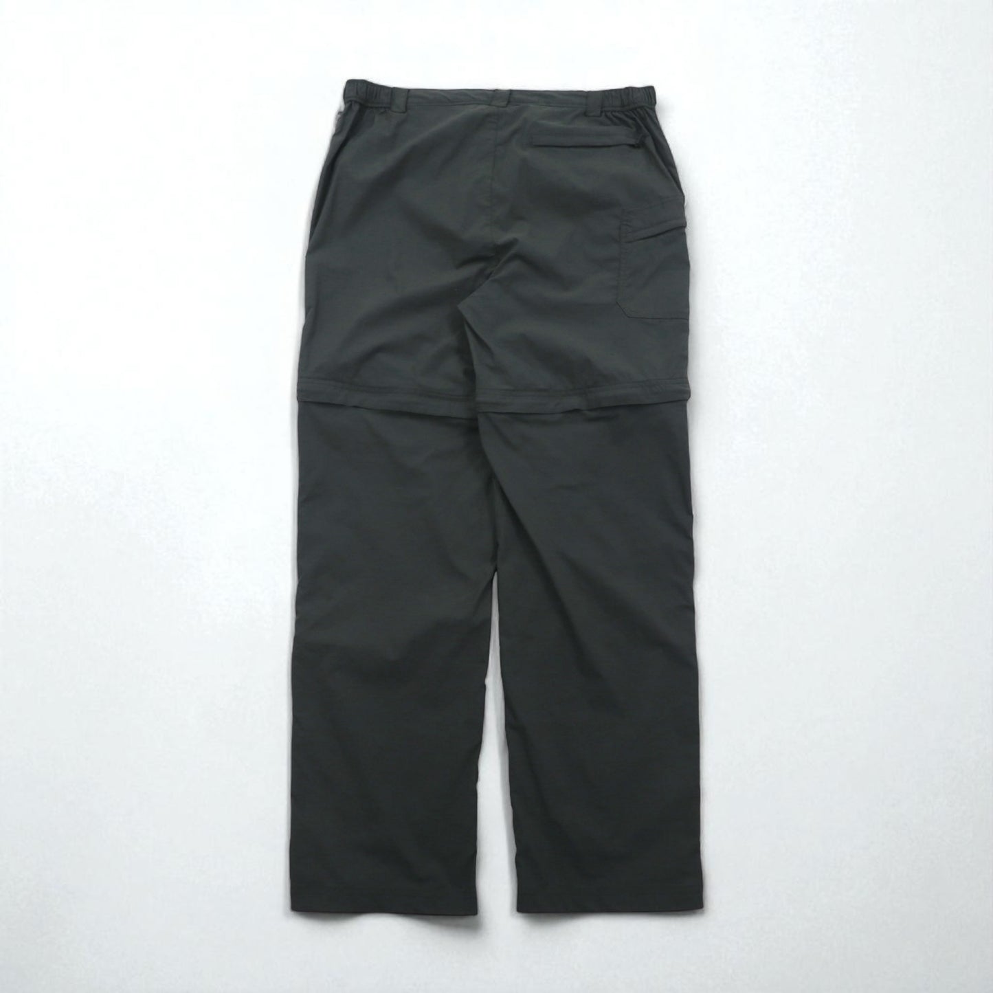 karrimor Outdoor 2-Way Convertible Cargo Shorts, Size L, Gray, Nylon, Waterproof, Stretch