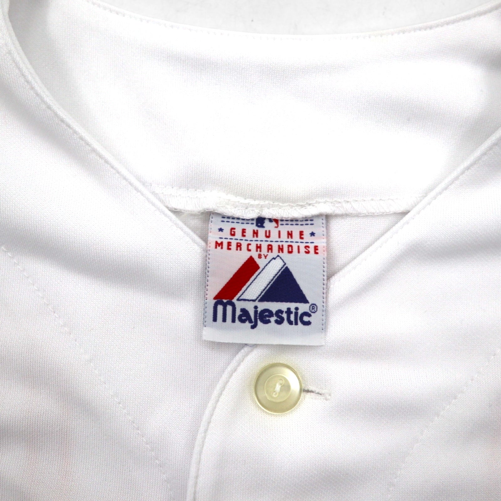 majestic 90年代 MLB ベースボールシャツ XL ホワイト ポリエステル Orioles