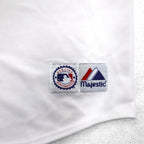 majestic 90年代 MLB ベースボールシャツ XL ホワイト ポリエステル Orioles