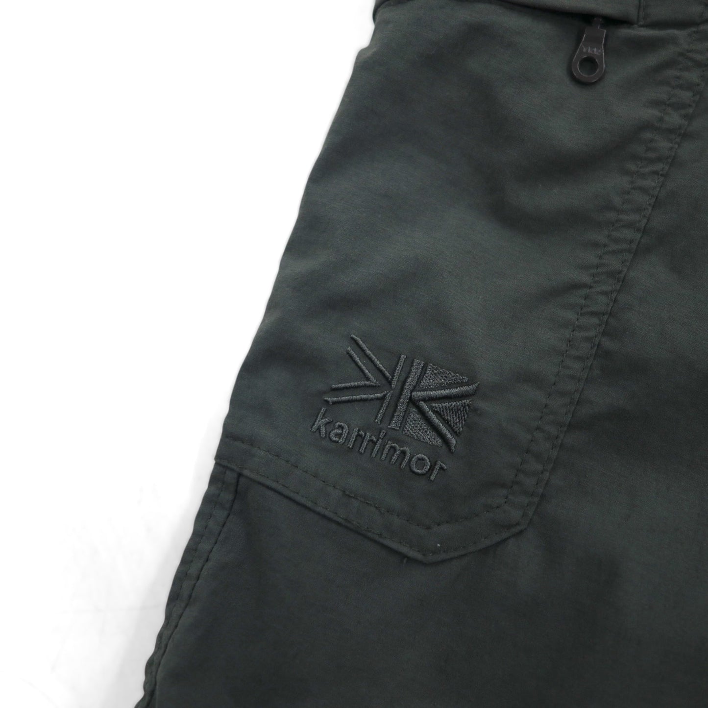 karrimor Outdoor 2-Way Convertible Cargo Shorts, Size L, Gray, Nylon, Waterproof, Stretch