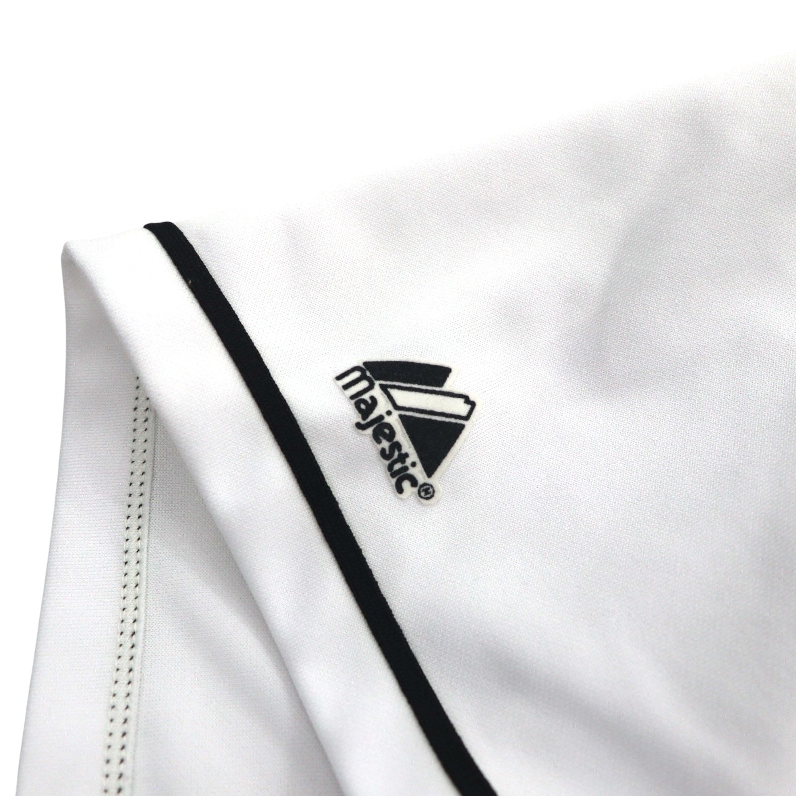 majestic 90年代 MLB ベースボールシャツ XL ホワイト ポリエステル Orioles