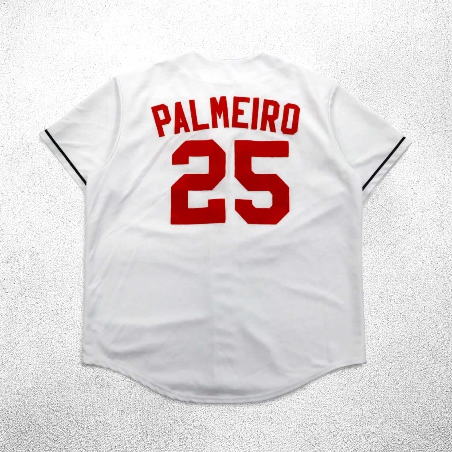 majestic 90年代 MLB ベースボールシャツ XL ホワイト ポリエステル Orioles