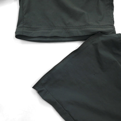 karrimor Outdoor 2-Way Convertible Cargo Shorts, Size L, Gray, Nylon, Waterproof, Stretch