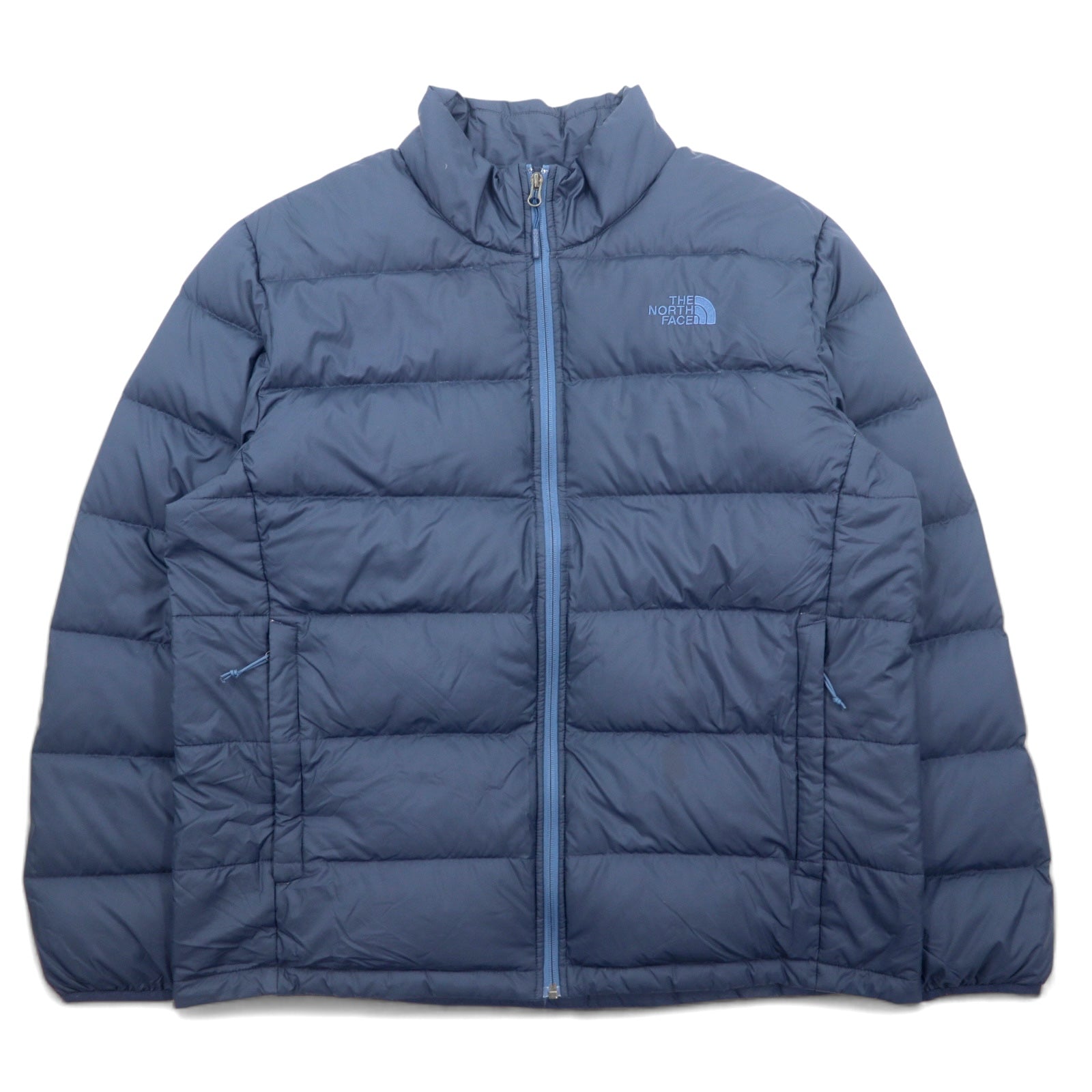 日本然リトテ-古着オンライン-THE NORTH FACE 550フィルパワー ダウンジャケット XL ネイビー Alpz Down Jacket NF0A3CR4-THE NORTH FACE 550 Fill Power Puffer Jacket XL Navy Alpz Down Jacket NF0A3CR4