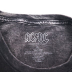 AC/DC ロック バンド Tシャツ XL ブラック コットン BRITISH TOUR '82