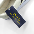 Polo Ralph Lauren ポロベア スリッポン ローカットスニーカー 26cm ホワイト キャンバス KEATON 未使用品