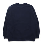 nautica VINTAGE COLLECTION Oversized Basic Crew Sweatshirt S Navy Heavyweight 213-1247