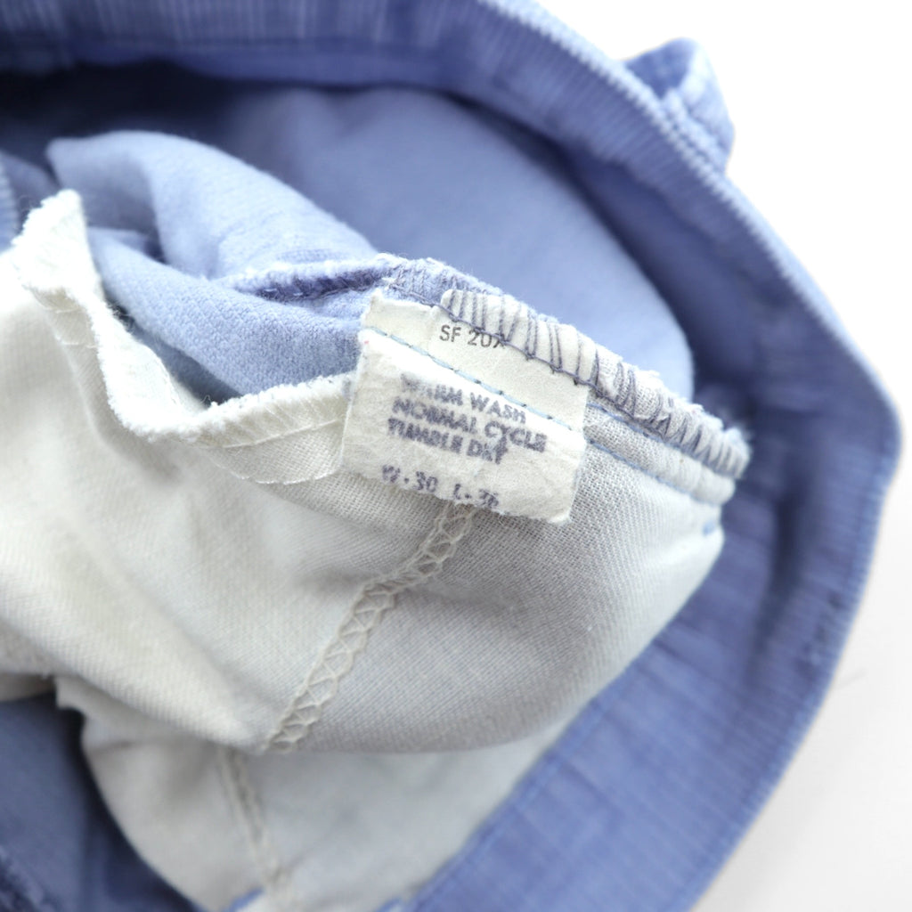 Levi's 80年代 USA製 646 コーデュロイ ベルボトム チノパンツ S ブルー 白タブ 42TALON フレア