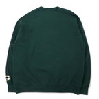 Lee SPORT USA Made 90s NFL Packers Print Sweatshirt XL Green Cotton Fleece Lined Big Size