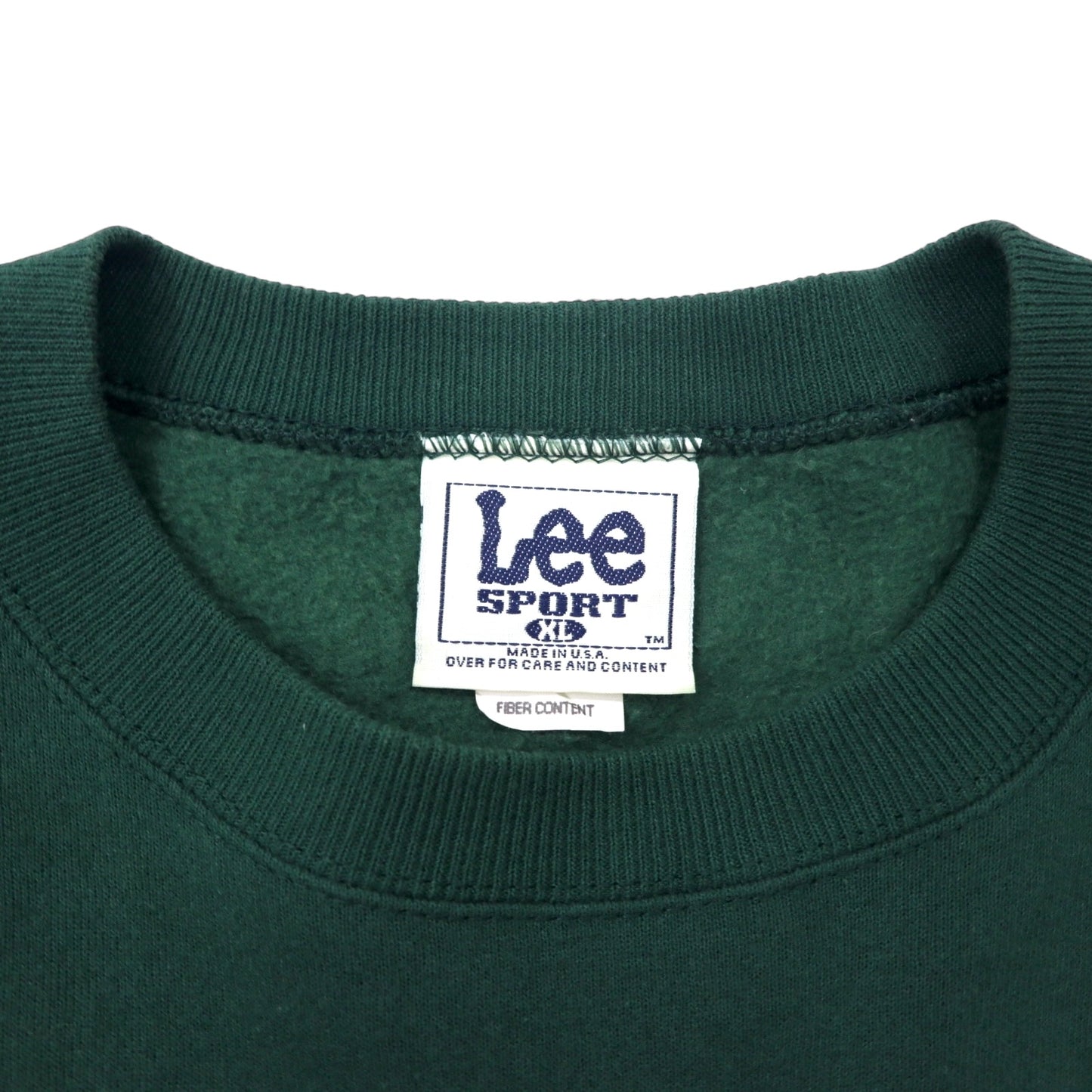 Lee SPORT USA製 90年代 NFL パッカーズ プリント スウェット XL グリーン コットン 裏起毛 ビッグサイズ