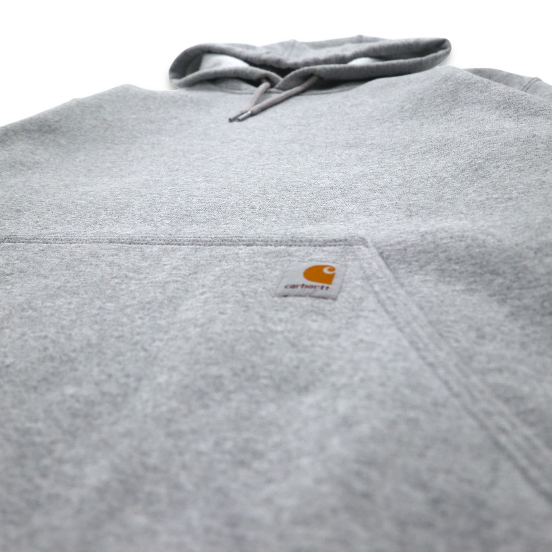 carhartt ルーズフィット プルオーバー パーカー M グレー コットン ミッドウェイト K121 メキシコ製