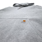 carhartt ルーズフィット プルオーバー パーカー M グレー コットン ミッドウェイト K121 メキシコ製