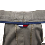 TOMMY HILFIGER 90年代 2タック ワイド チノパンツ L ベージュ コットン プリーツ センタープレス