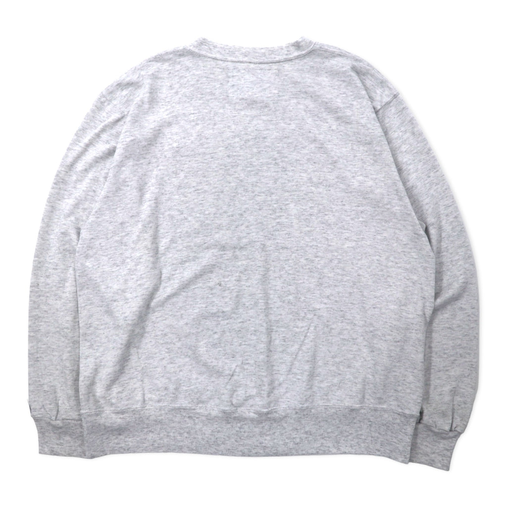 Champion USA Made 90s College Print Sweatshirt L Grey Cotton ALBRIGHT COLLEGE