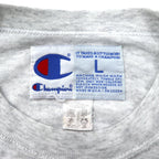 Champion USA Made 90s College Print Sweatshirt L Grey Cotton ALBRIGHT COLLEGE