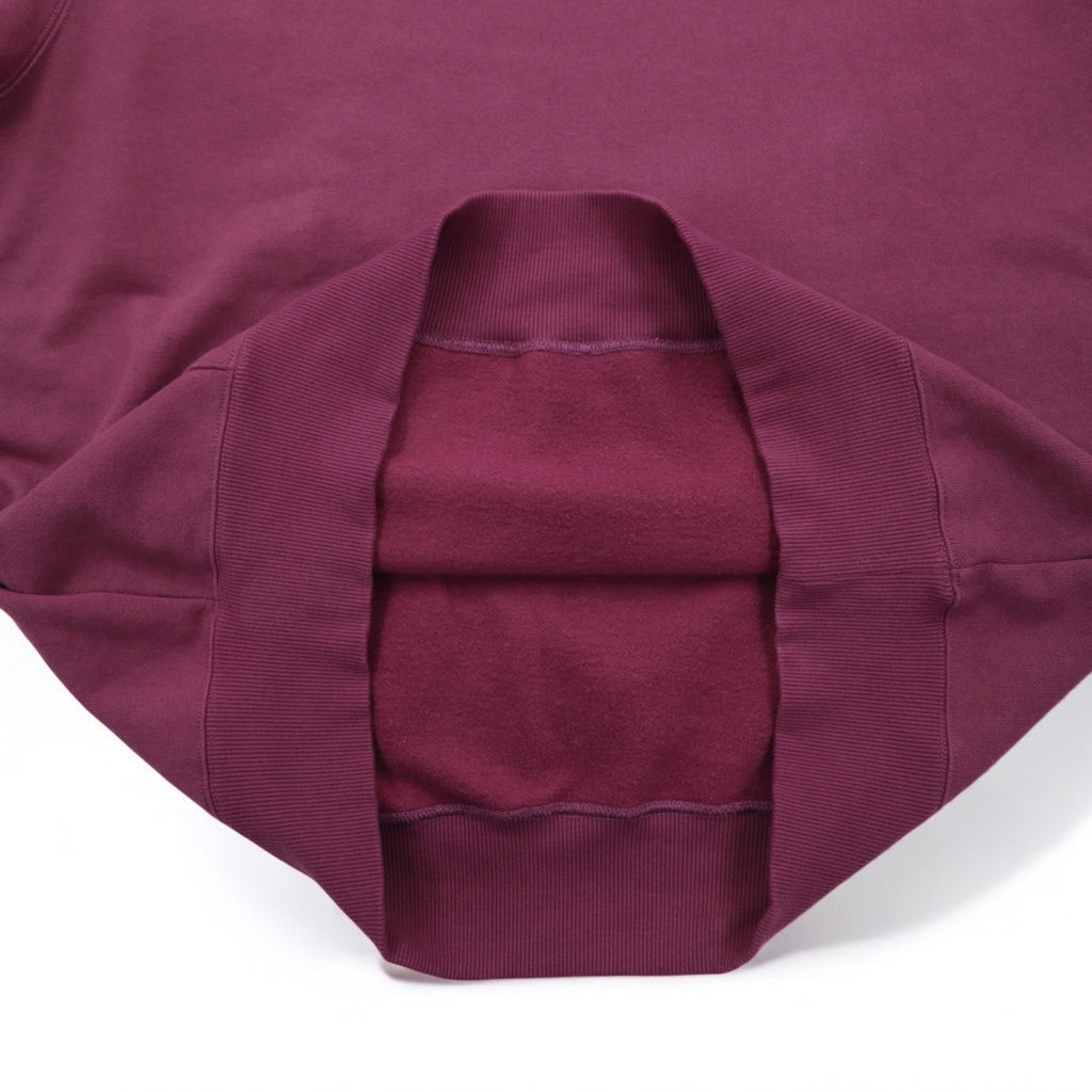 UNDEFEATED Logo Print Pullover Hoodie L Pink Cotton Sleeve Print