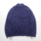 Brooks Brothers ハーフジップ ニット セーター XL ネイビー ウール アーガイル
