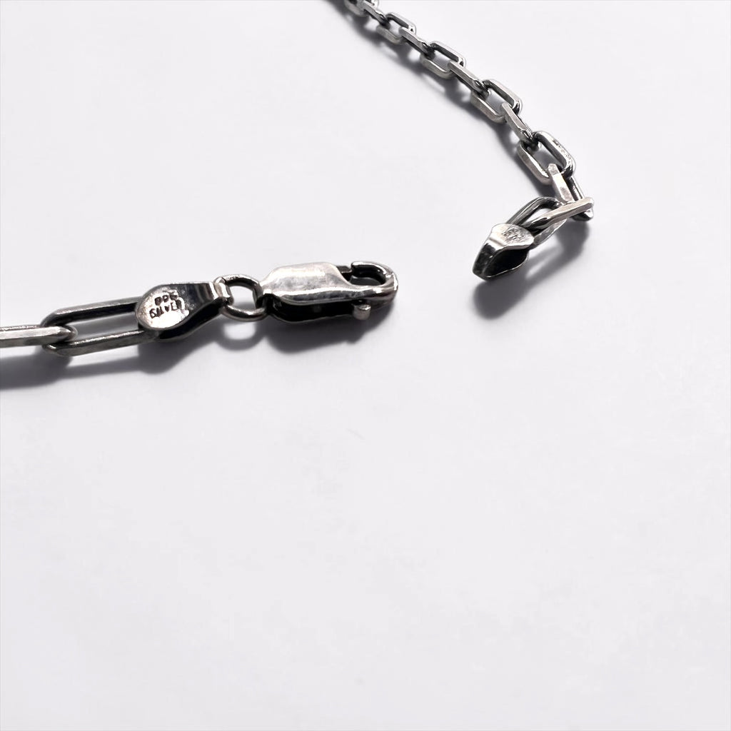 Sterling Silver Necklace ココペリ ホピ族 インディアンジュエリー シルバーネックレス チェーン CP刻印 オーバル STERLING