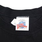 PLANET HOLLYWOOD 90年代 USA製 ロゴプリント Tシャツ XL ブラック コットン ATLANTIC CITY